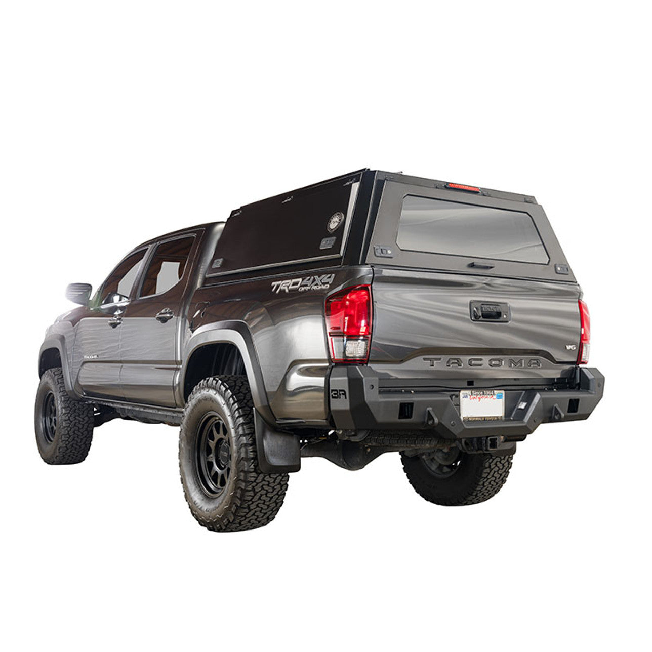 Expedition - Truck Cap W/Full Wing Doors, Front And Rear Windows & 3rd Brake Light
