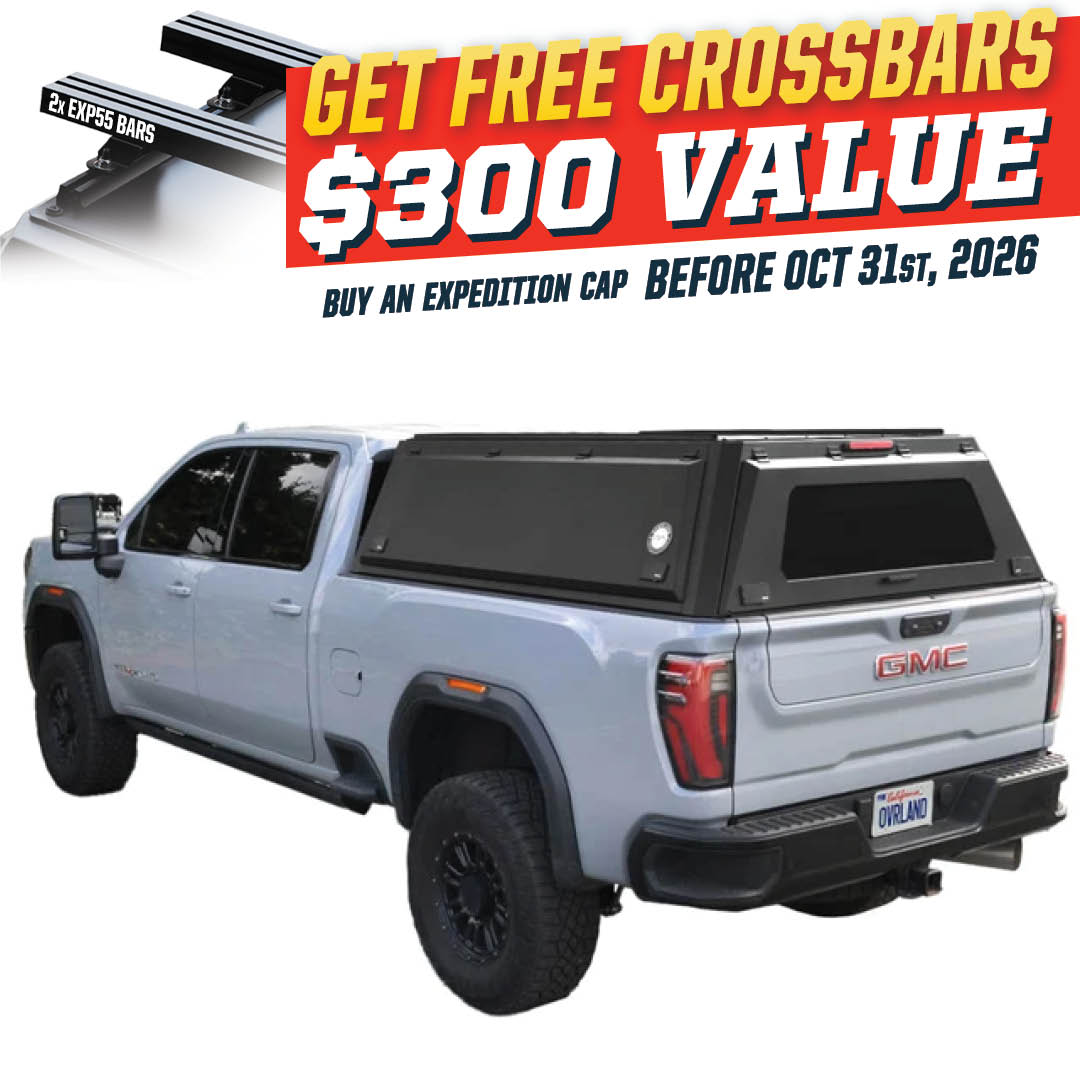 OVS Expedition PRO stainless steel truck cap for 2020-2027 Chevy Silverado / GMC Sierra 2500/3500 HD 6.9 ft bed