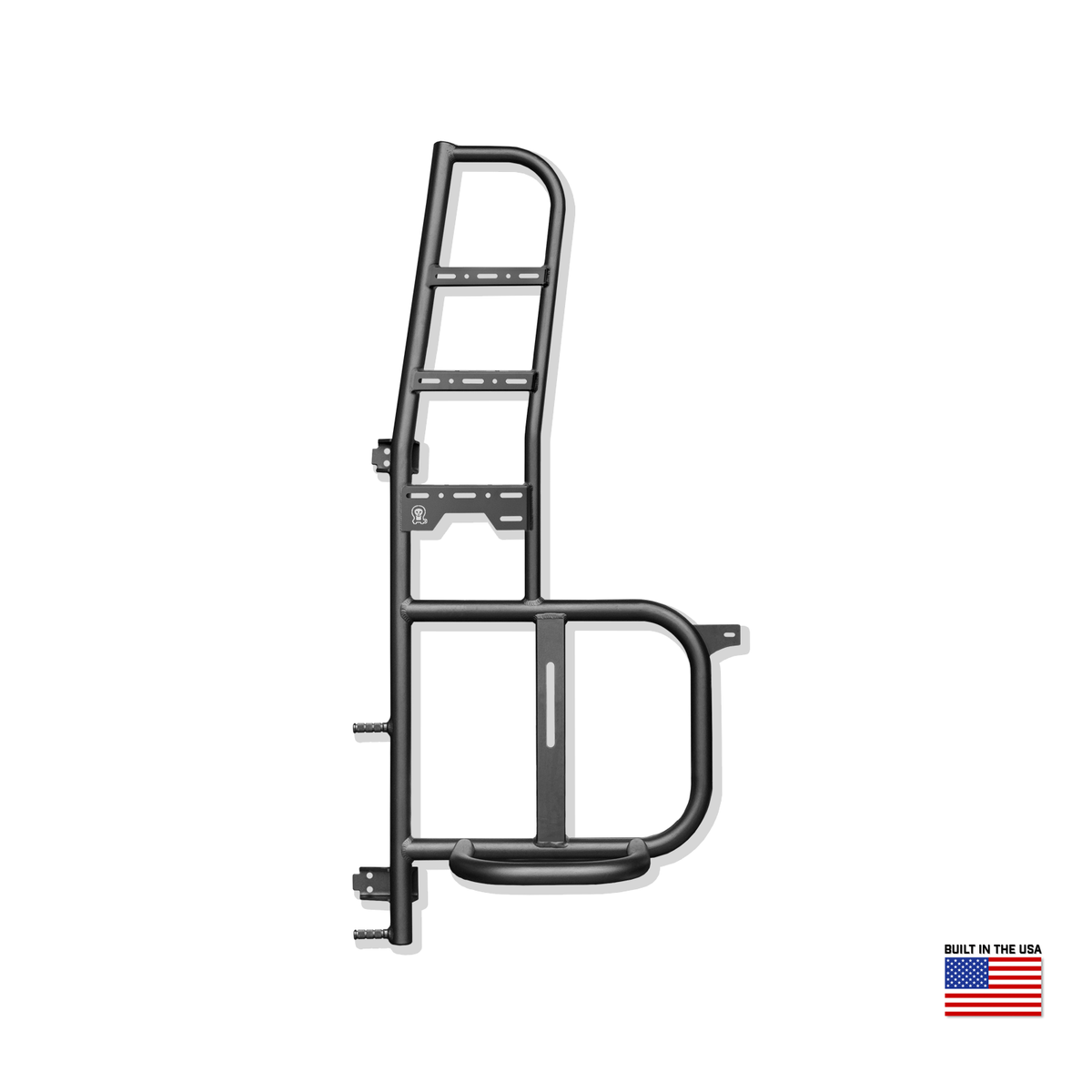 Canyon Adventure Vans Explorer ladder and tire carrier for Mercedes Sprinter 2019+