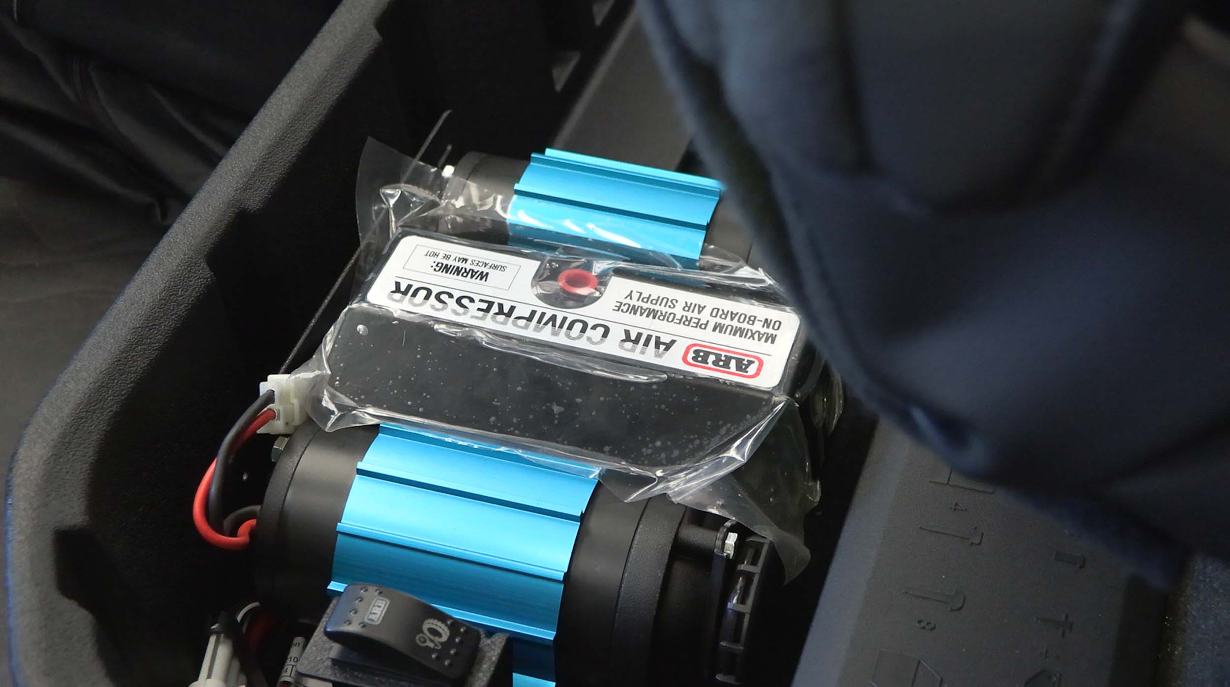 Fishbone Offroad Rear Under-Seat Compressor Mount for 2019 & Up Jeep Gladiator FB25463