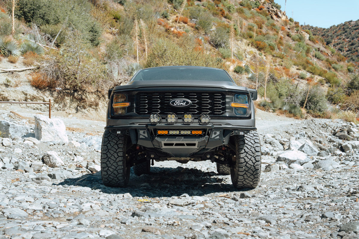 DV8 Offroad tube front bumper for 2024-2026 Ford F-150