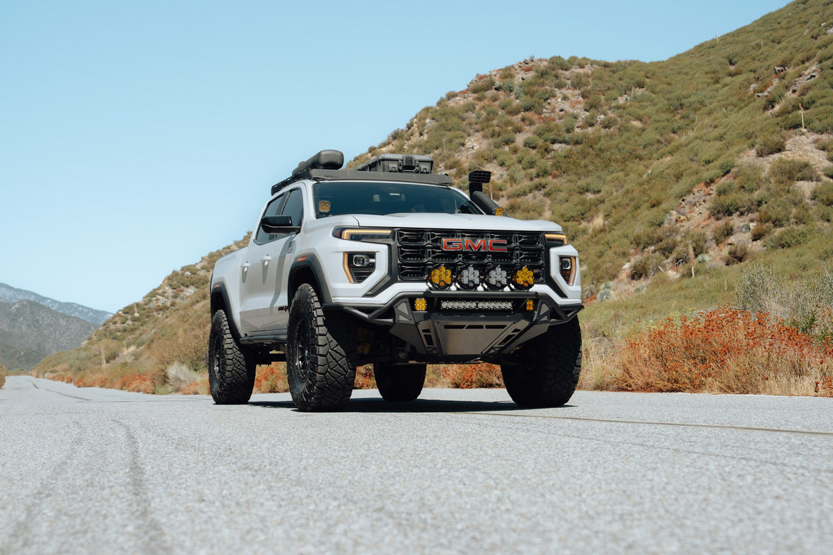 DV8 Offroad tube front bumper for 2023-2026 GMC Canyon