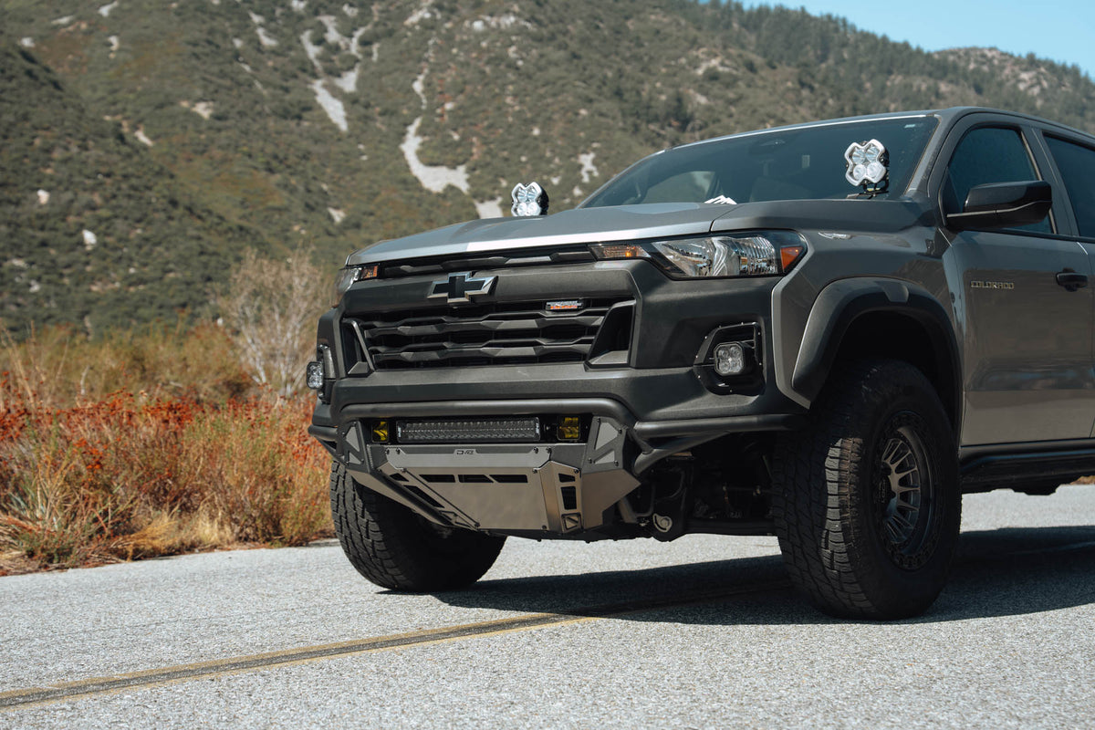 DV8 Offroad tube front bumper for 2023-2026 Chevy Colorado