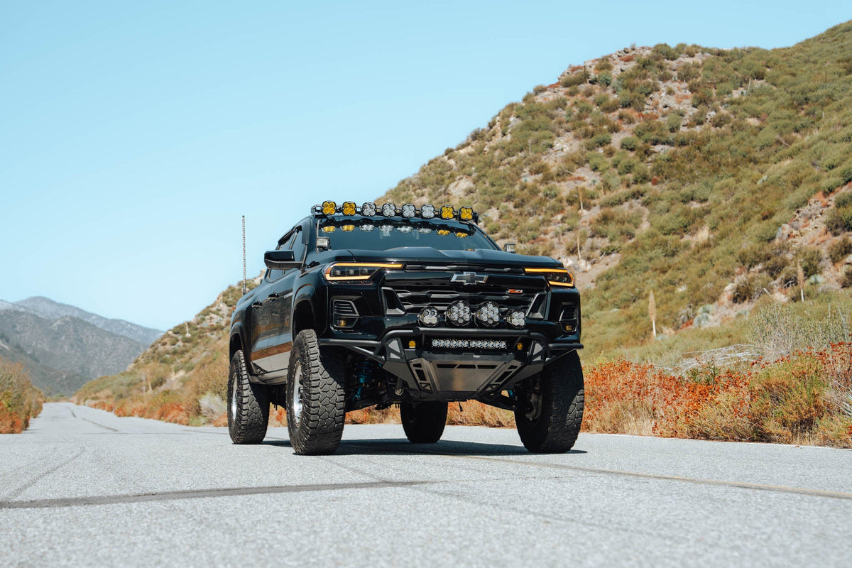 DV8 Offroad tube front bumper for 2023-2026 Chevy Colorado