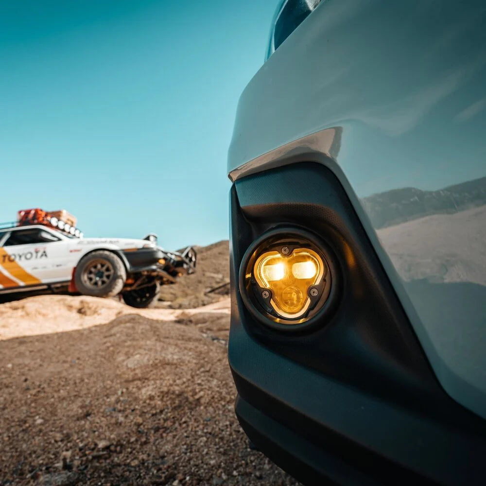 KC HiLiTES FLEX ERA® 3 Dual-Mode SAE Fog Light Pocket Kit — Subaru Crosstrek & Forester OEM Bumper (97150)