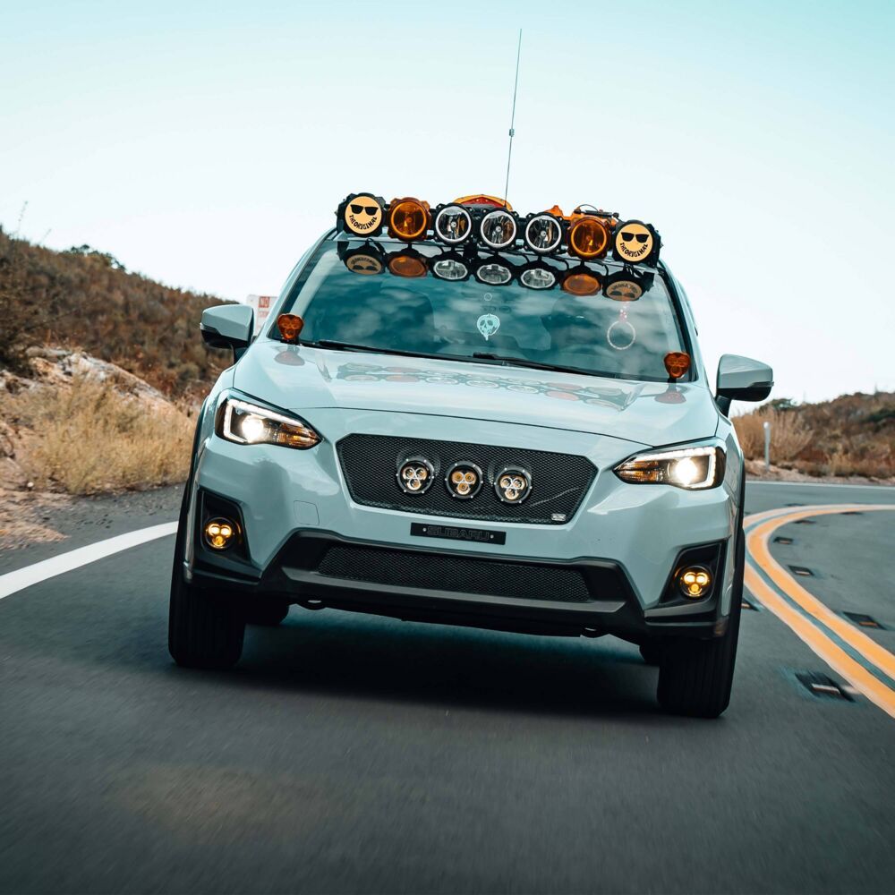 KC HiLiTES FLEX ERA® 3 Dual-Mode SAE Fog Light Pocket Kit — Subaru Crosstrek & Forester OEM Bumper (97150)