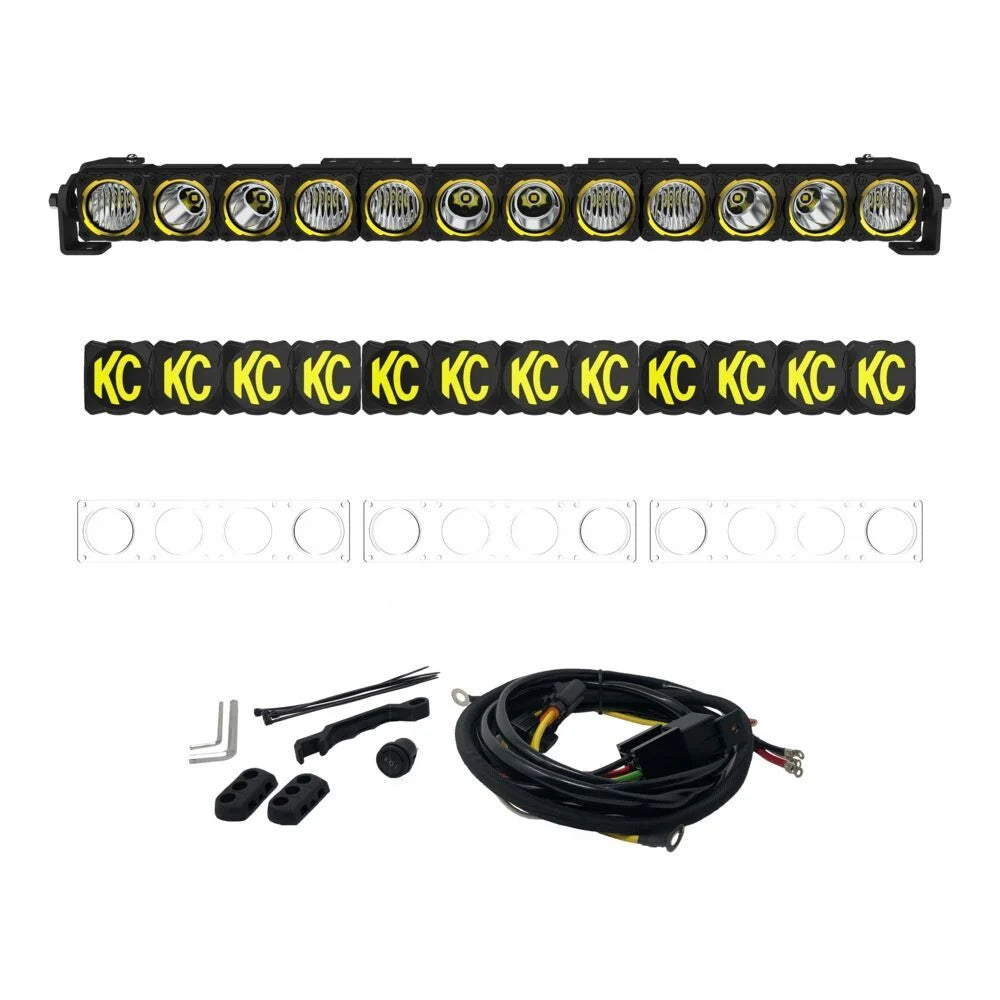 KC HiLiTES FLEX ERA® LED Light Bar — Master Kit (10", 20", 30", 40", 50")