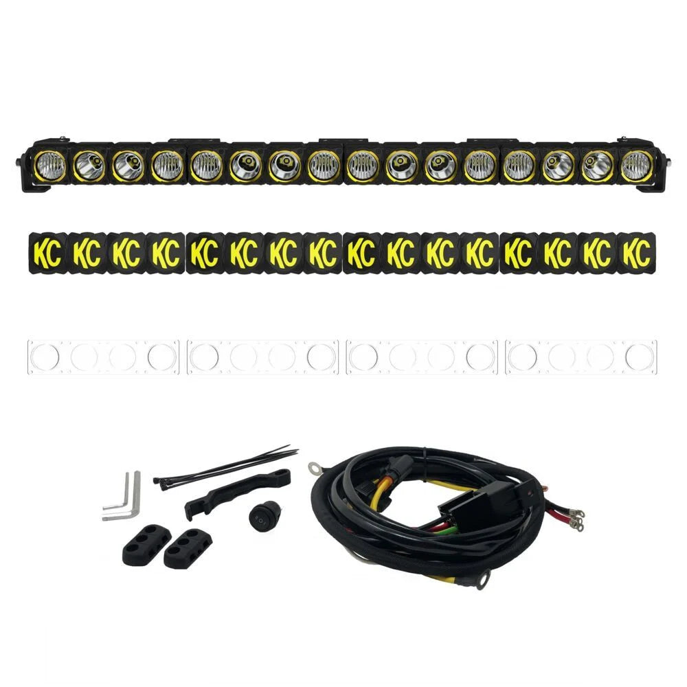KC HiLiTES FLEX ERA® LED Light Bar — Master Kit (10", 20", 30", 40", 50")