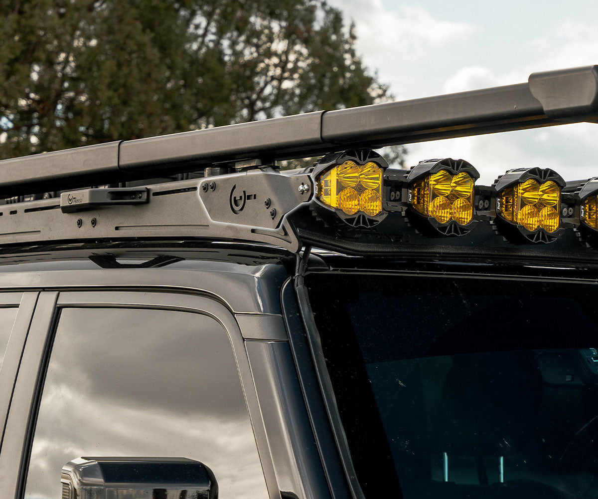 Prinsu Prinsu Front-Facing Light Bar Brackets