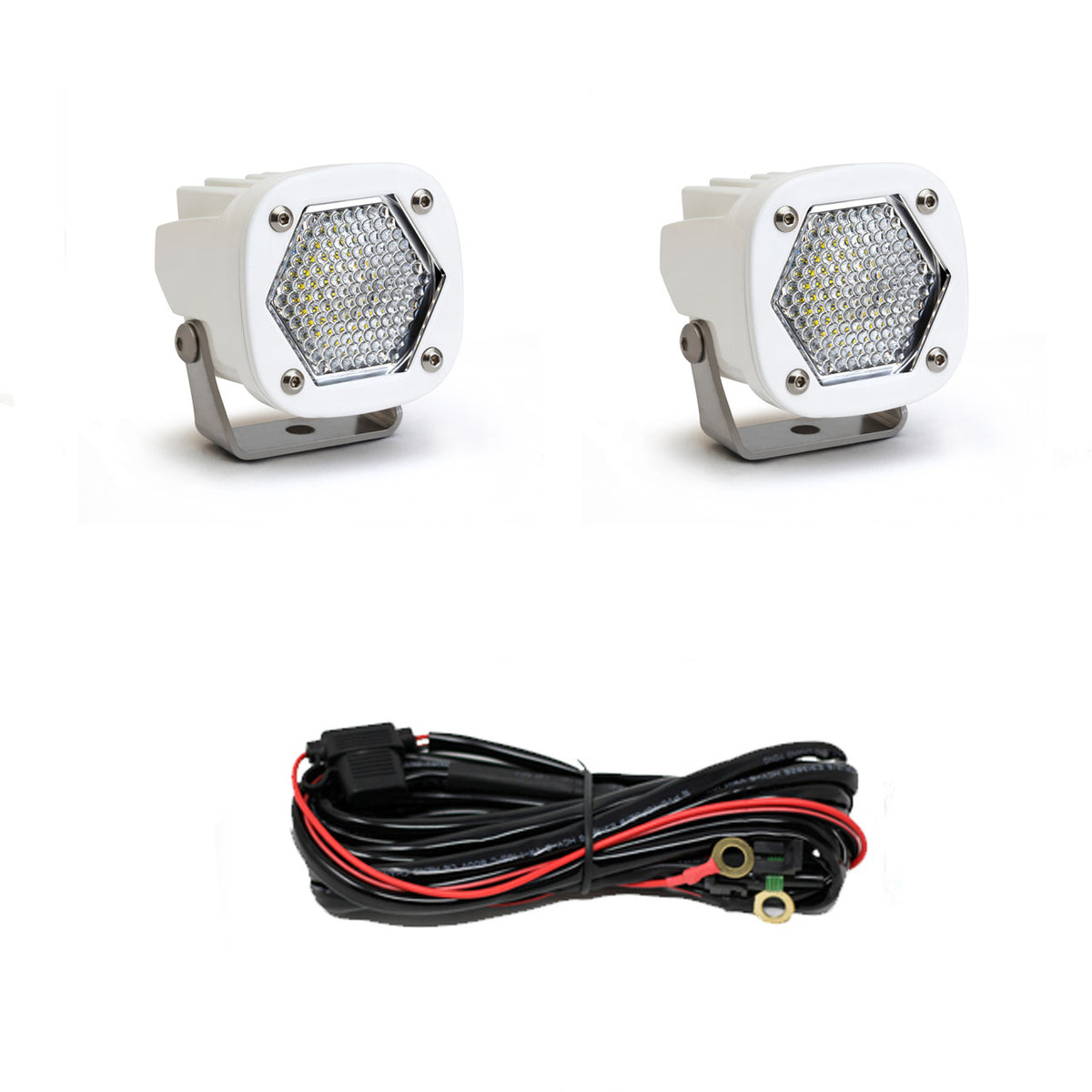 Baja Designs S1 White LED Auxiliary Light Pod Pair