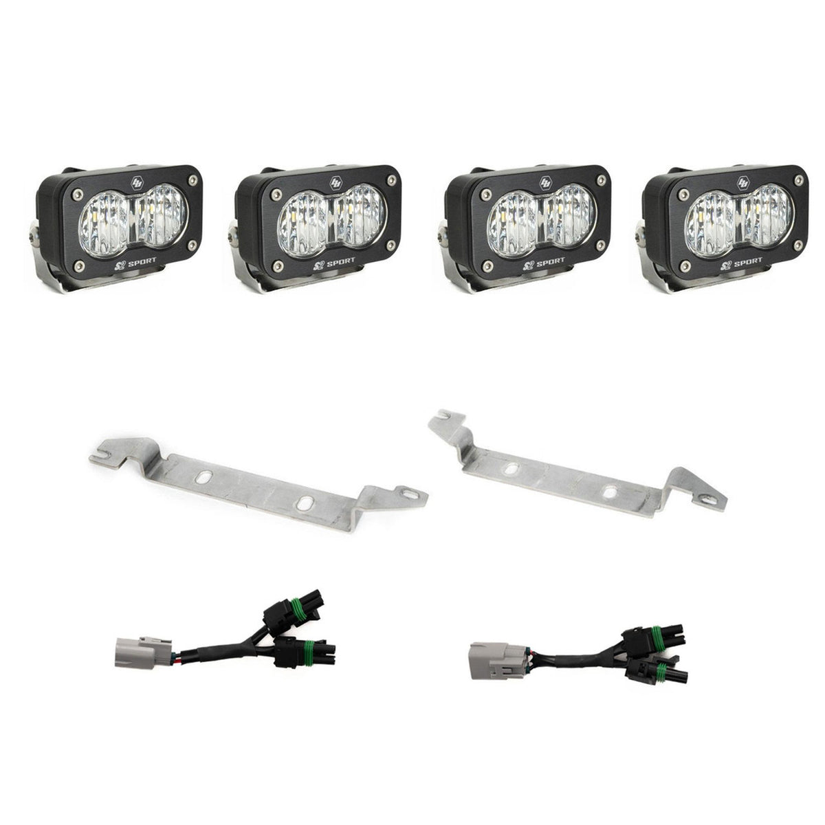 Baja Designs S2 Sport OEM Fog Light Replacement Kit - 2025-2026 Toyota 4Runner Pro/Trailhunter
