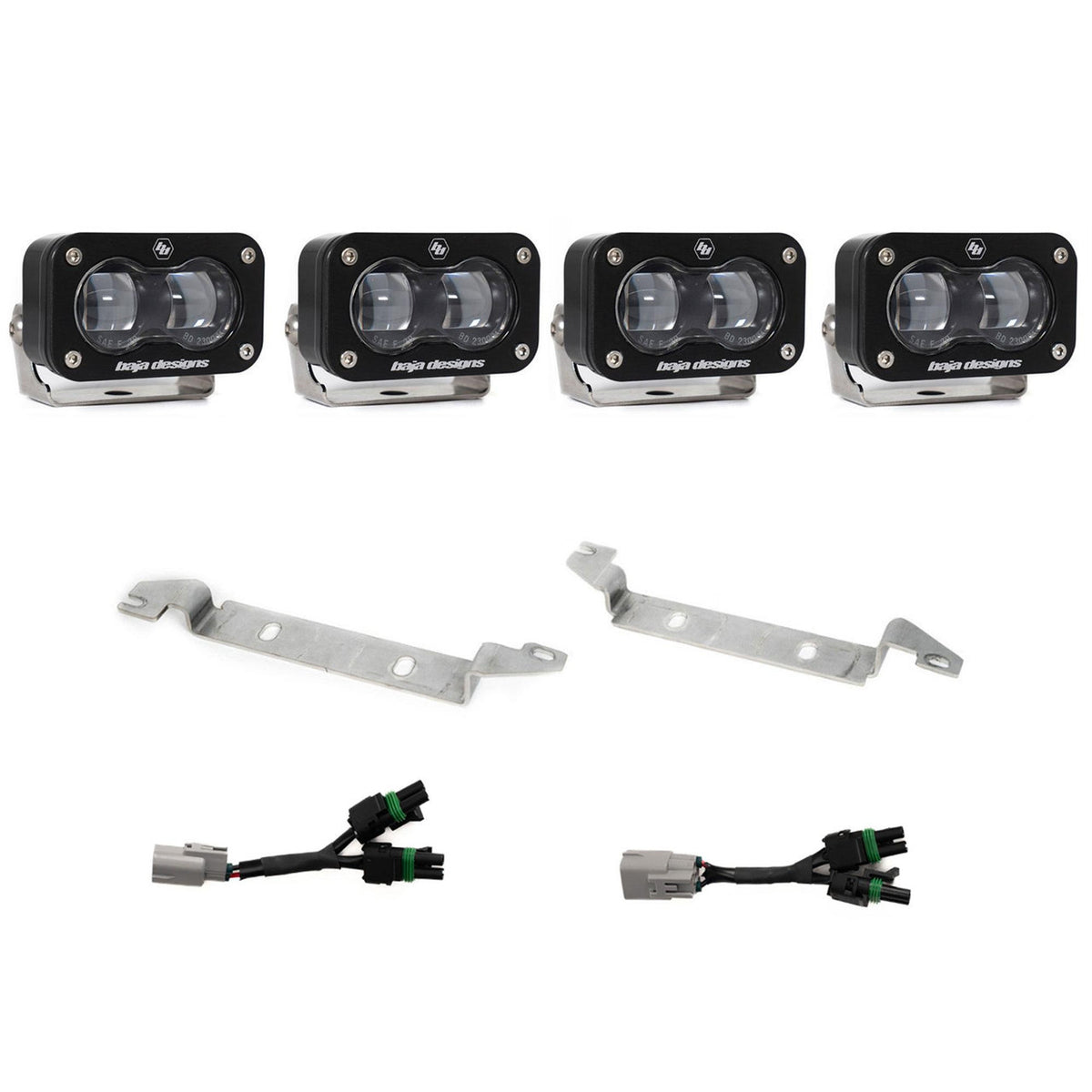 Baja Designs S2 SAE OEM Fog Light Replacement Kit - 2025-2026 Toyota 4Runner Pro/Trailhunter