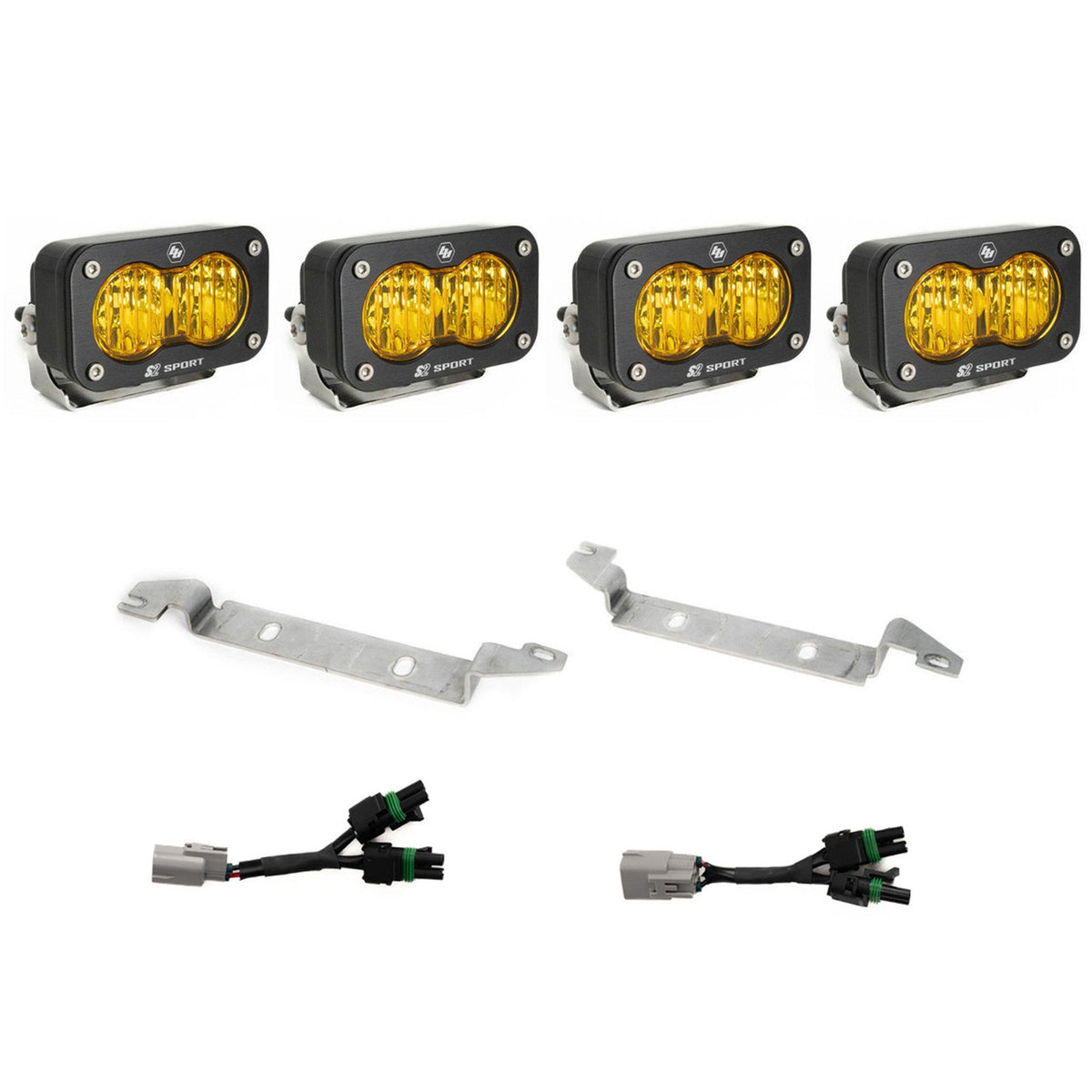 Baja Designs S2 Sport OEM Fog Light Replacement Kit - 2024-2026 Toyota Tacoma Pro/Trailhunter