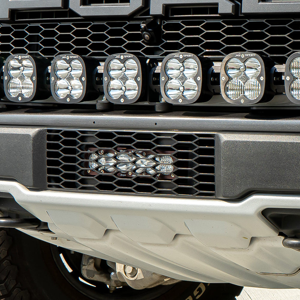 Baja Designs Ford OnX6+ 10 Inch Grille Lower Light Bar Kit - Ford 2017-20 F-150; NOTE: Raptor