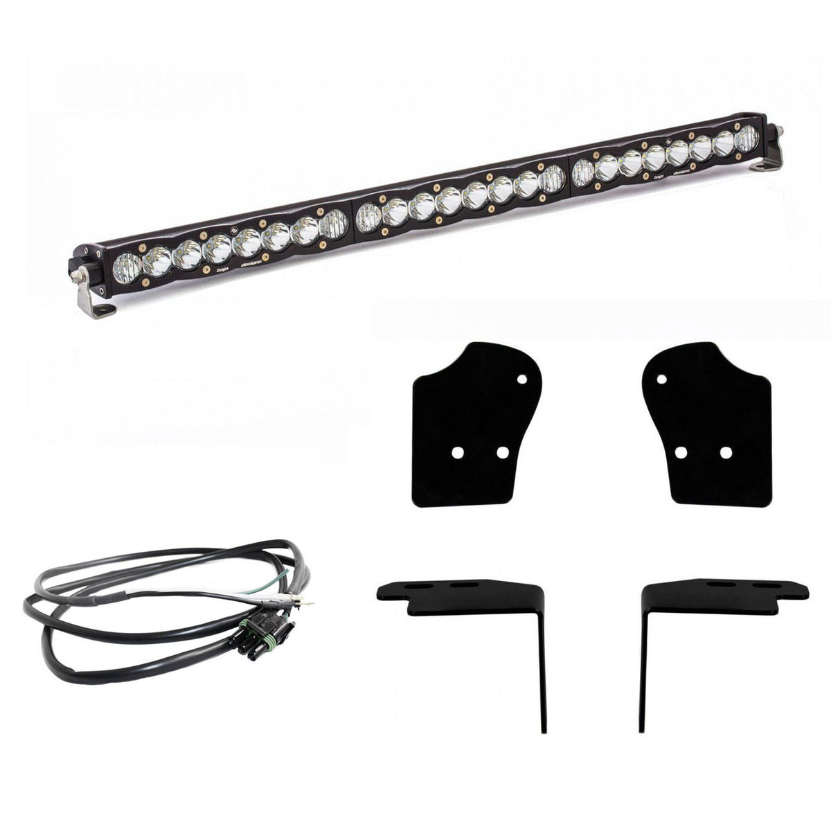 Baja Designs Ford S8 30 Inch Grille Upper Light Bar Kit - Ford 2017-20 F-150; NOTE: Raptor