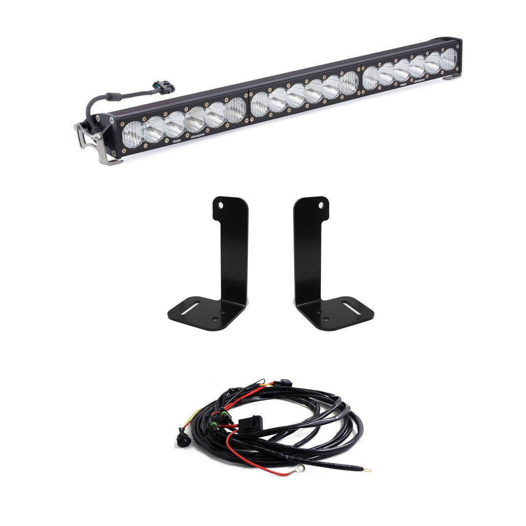 Baja Designs Jeep JL/JT OnX6+ 30 Inch Bumper Light Kit - Jeep 2020-2026 Gladiator; 2018-2026 Wrangler JL; NOTE: w/ OE Plastic Bumper