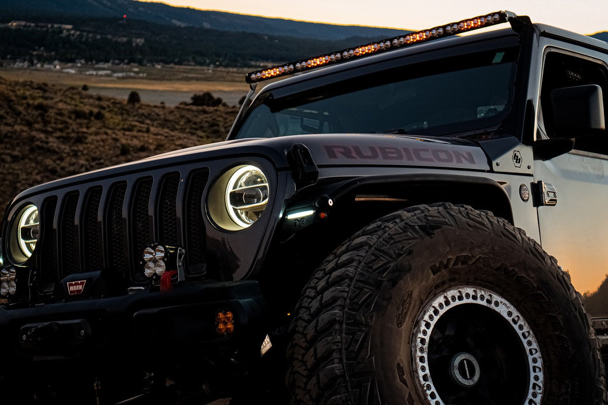Baja Designs Jeep JL/JT S8 50 Inch Roof Mount Light Kit - Jeep 2020-2026 Gladiator; 2018-2026 Wrangler JL; Exc. Rubicon 392