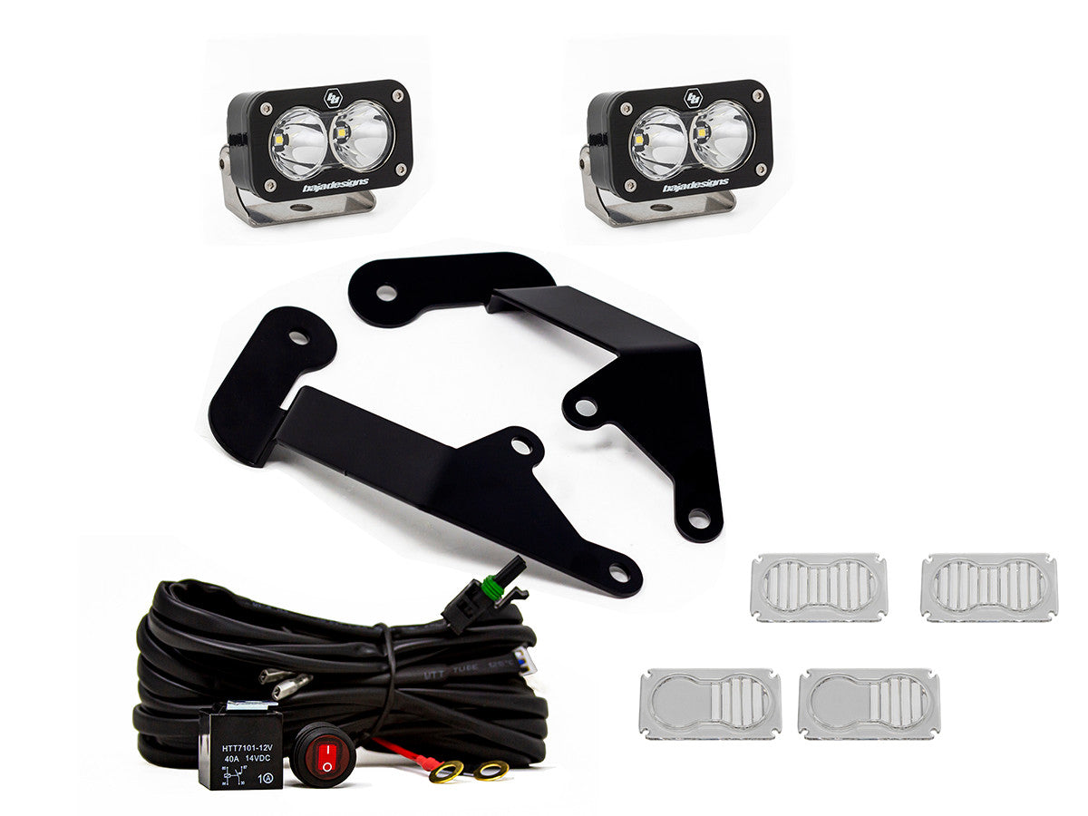 Baja Designs Ford S2 Pro A-Pillar Light Kit - Ford 2021-2026 Bronco Sport