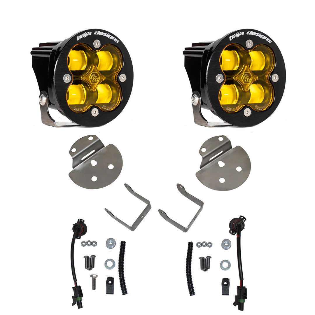 Baja Designs Chevy/GMC Squadron SAE Fog Pocket Light Kit - Chevy/GMC 2015-19 Colorado/Canyon / Silverado/Sierra 2500/3500HD