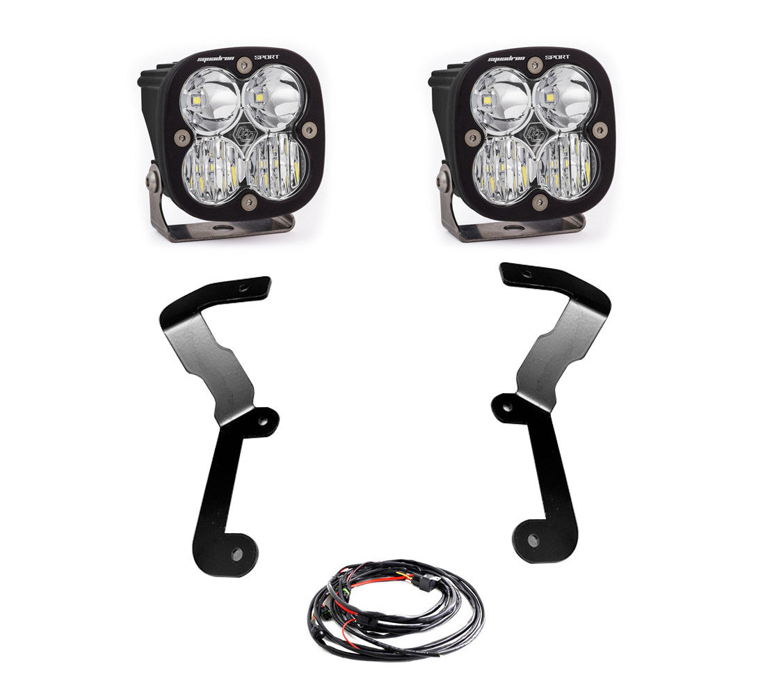 Baja Designs GMC Squadron Sport A-Pillar Light Kit - GMC 2019-22 Sierra 1500