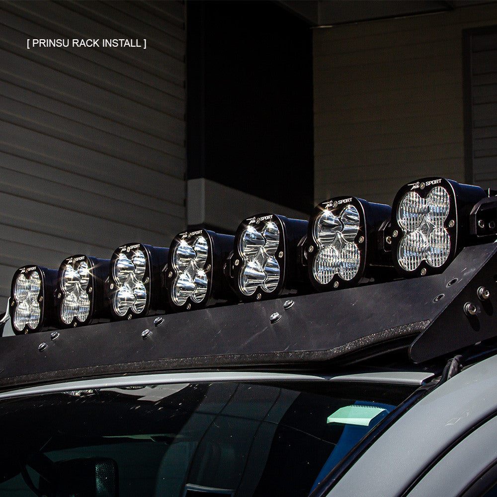 Baja Designs Toyota 7XL Linkable Roof Light Bar Kit For Prinsu Rack - Toyota 2010-24 4Runner; 2007-14 FJ Cruiser; 2005-23 Tacoma; 2007-21 Tundra