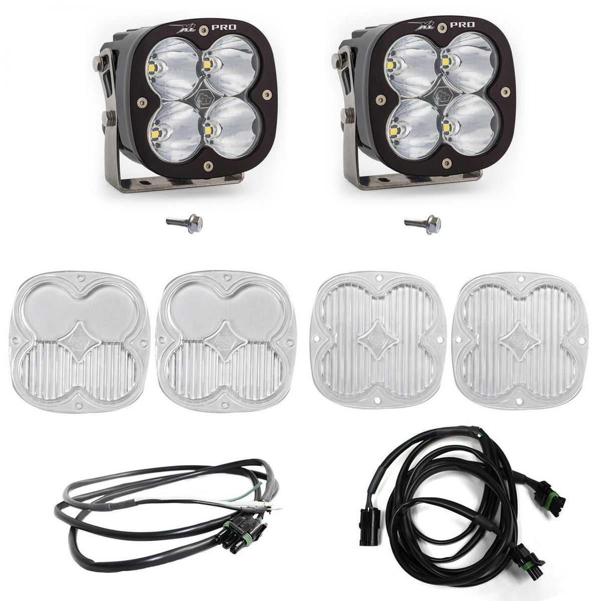 Baja Designs Ford XL Pro A-Pillar Light Kit - Ford 2021-2026 Bronco; 2022-2026 Bronco Raptor