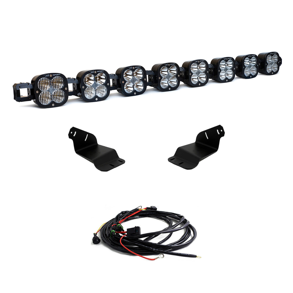 Baja Designs XL Linkable Roof Mount Light Kit - Ford 2021-2026 Bronco; 2022-2026 Bronco Raptor