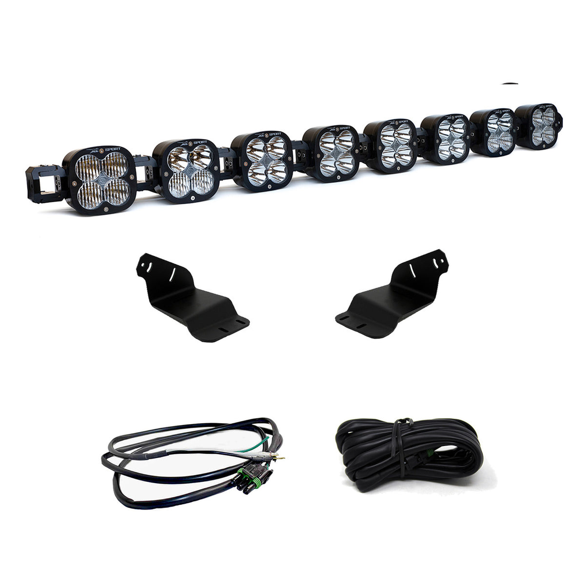 Baja Designs XL Linkable Roof Mount Light Kit - Ford 2021-2026 Bronco; 2022-2026 Bronco Raptor