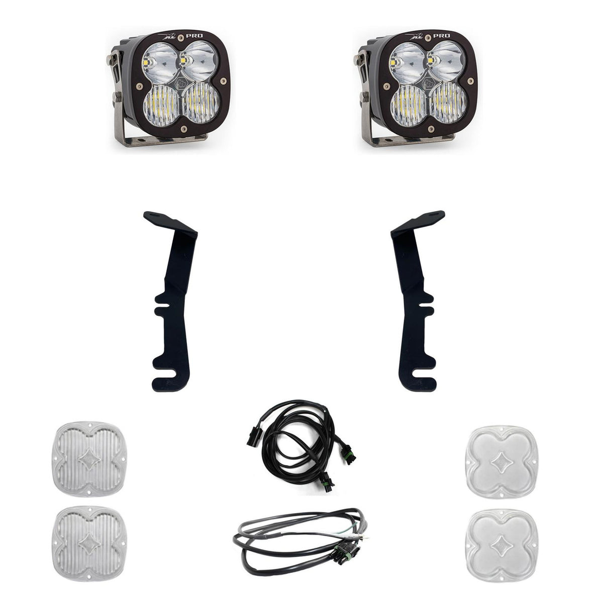 Baja Designs RAM XL Pro A-Pillar Light Kit - RAM 2019-24 1500 Rebel; 2021-24 1500 TRX