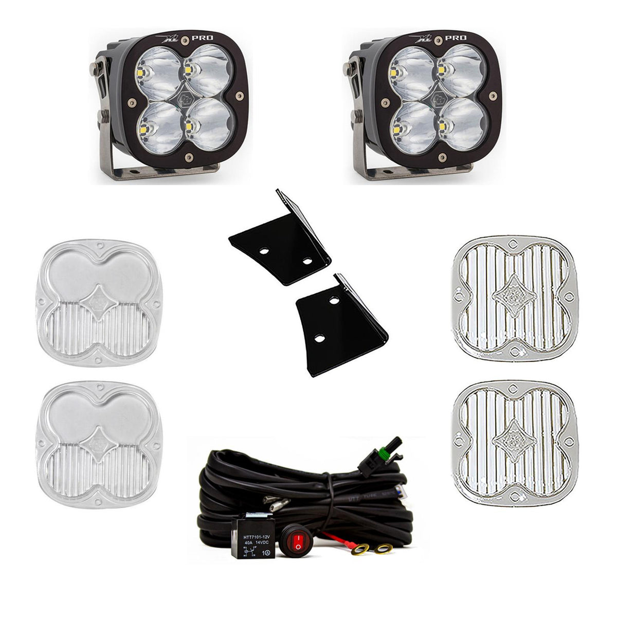 Baja Designs XL Pro A-pillar light kit for Jeep Wrangler JK 2007-2018