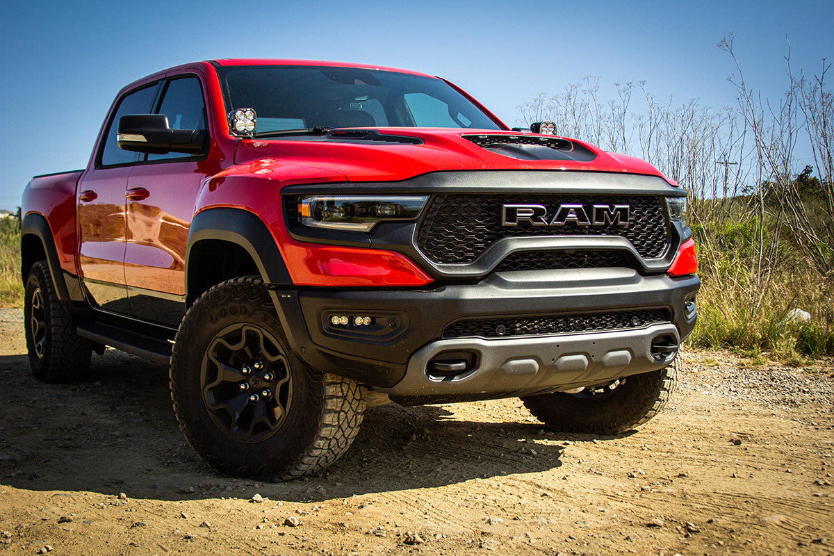 Baja Designs RAM S2 Sport Dual Fog Pocket Light Kit - RAM 2019-24 1500 Rebel; 2021-24 1500 TRX