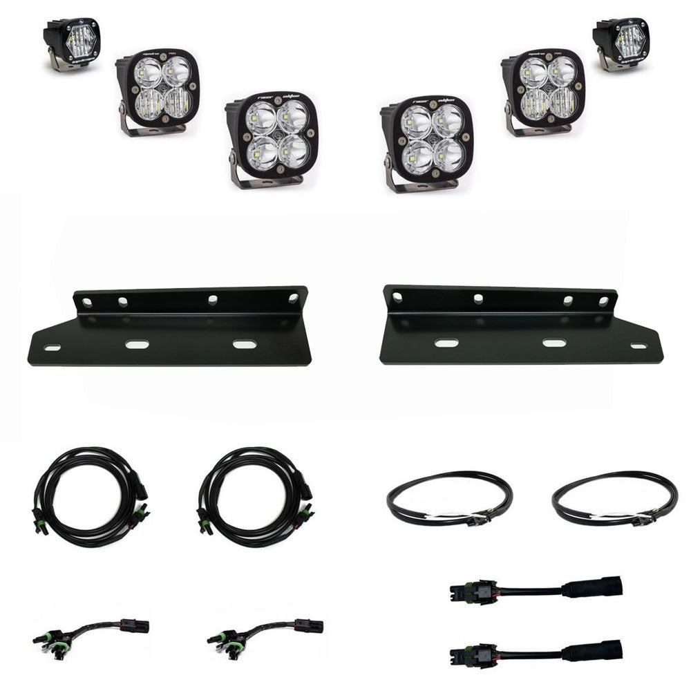 Baja Designs Ford Squadron Unlimited/S1 Fog Pocket Light Kit - Ford 2021-2026 F-150; NOTE: Raptor