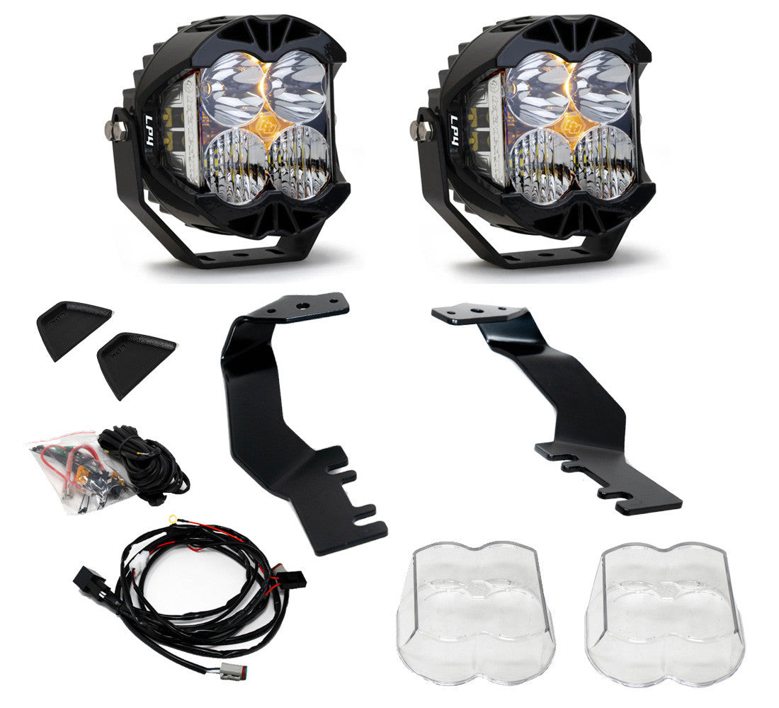 Baja Designs Toyota LP4 Pro A-Pillar Light Kit - Toyota 2022-2026 Tundra, 2023-2026 Sequoia