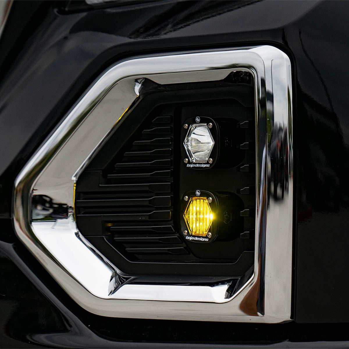 Baja Designs GMC S1 Dual Fog Pocket Light Kit - GMC 2019-22 Sierra 1500