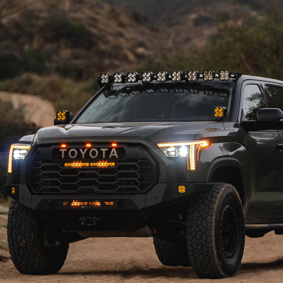 Baja Designs 9XL Linkable Roof Bar Kit - Toyota 2022-2026 Tundra