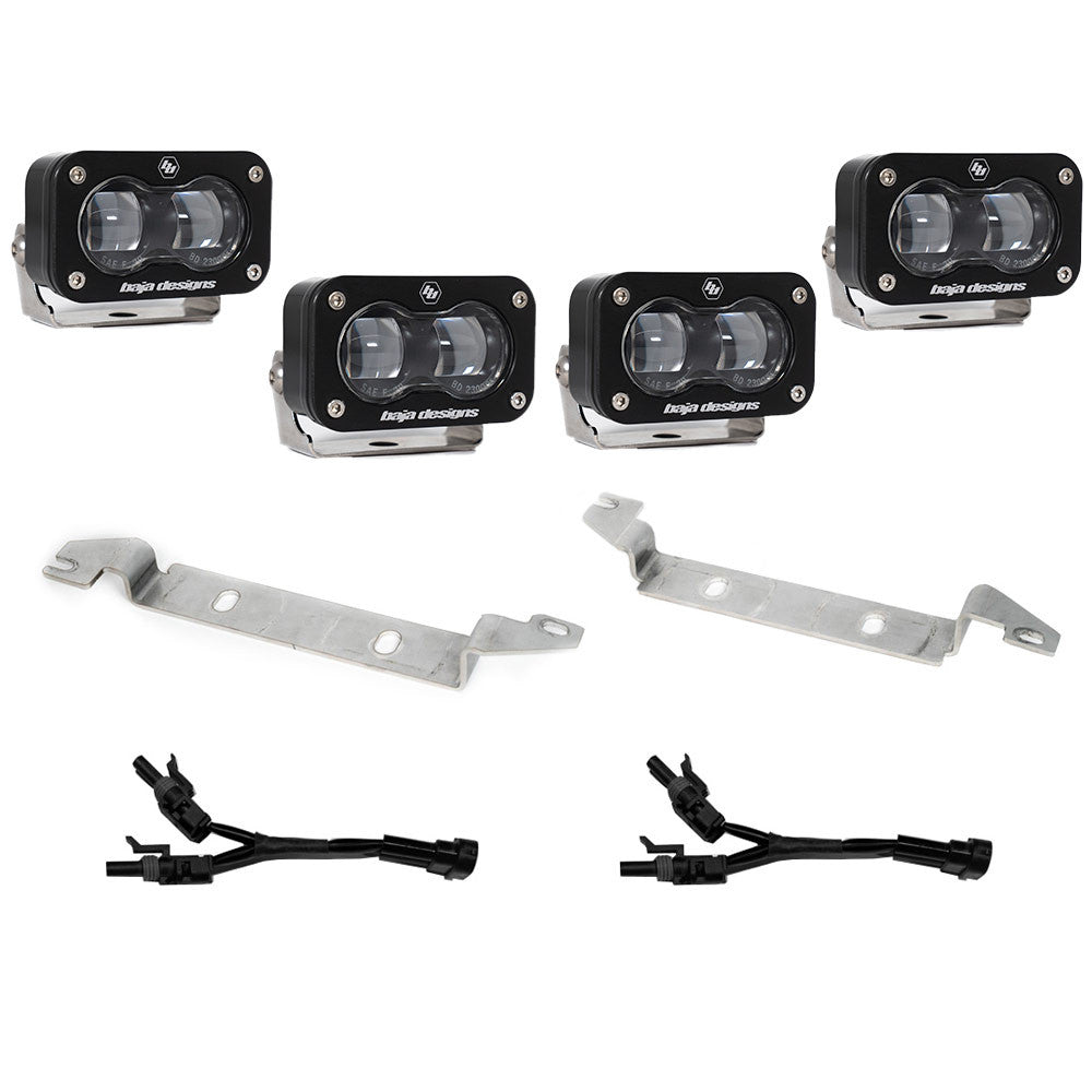 Baja Designs Toyota S2 SAE OEM Fog Light Replacement Kit - Toyota 2022-2026 Tundra