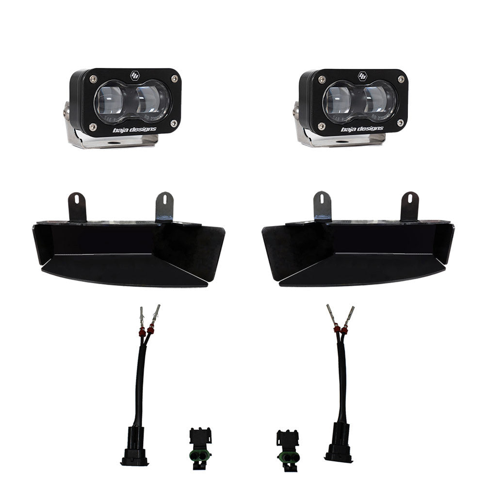Baja Designs RAM S2 SAE Fog Pocket Light Kit - RAM 2019-2026 2500/3500