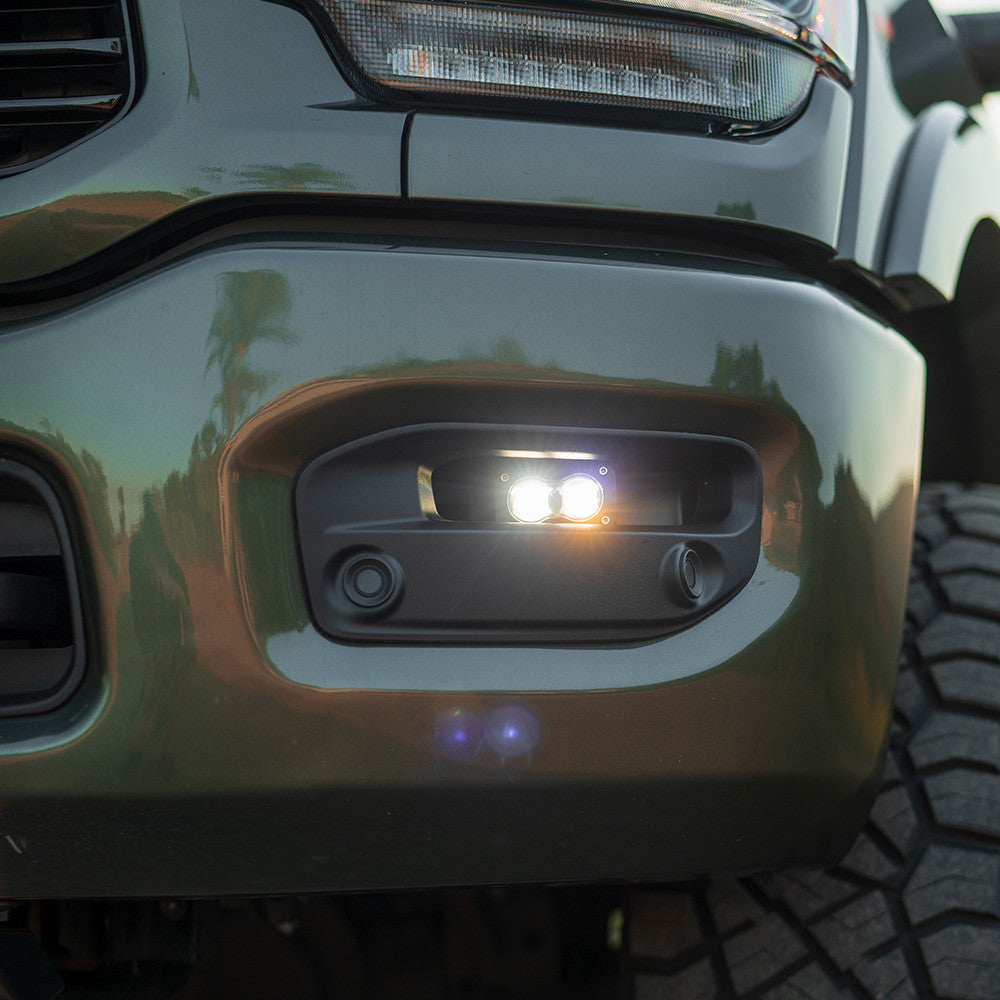 Baja Designs RAM S2 SAE Fog Pocket Light Kit - RAM 2019-2026 2500/3500