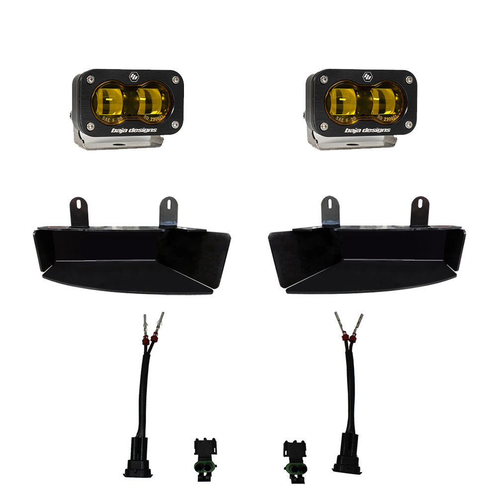 Baja Designs RAM S2 SAE Fog Pocket Light Kit - RAM 2019-2026 2500/3500