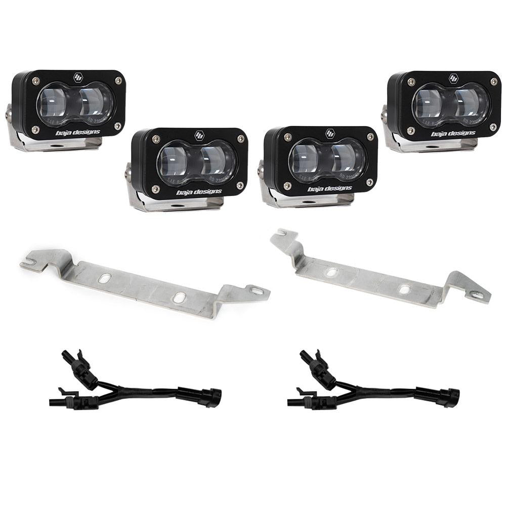 Baja Designs Toyota S2 SAE OEM Fog Light Replacement Kit - Toyota 2024-2026 Tacoma