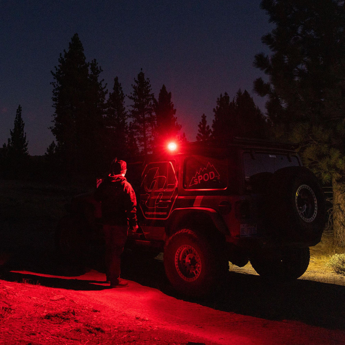 Baja Designs S2 Red LED Auxiliary Light Pod