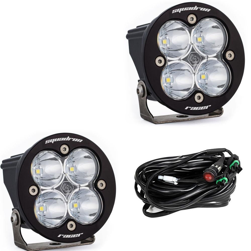Baja Designs Squadron-R Racer Edition LED Auxiliary Light Pod Pair