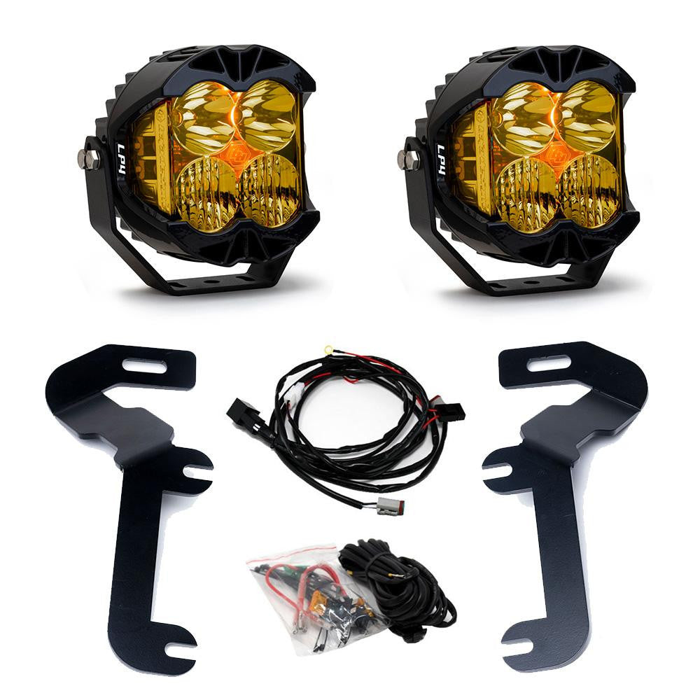 Baja Designs LP4 Pro A-Pillar LED Light Kit - 2019-2026 GMC Sierra 1500