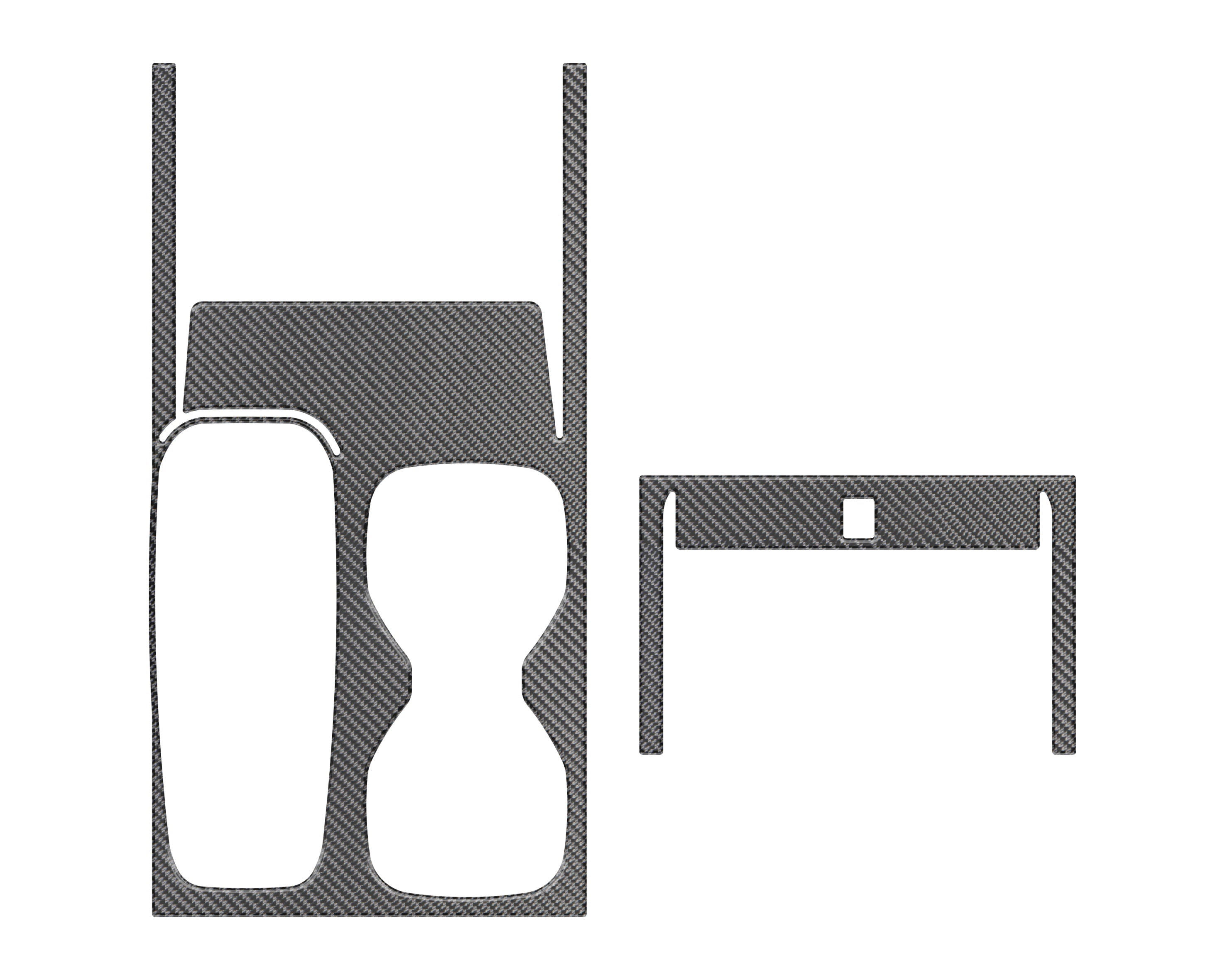 Center Console Accent Trim Fits 2022-2026 Nissan Frontier