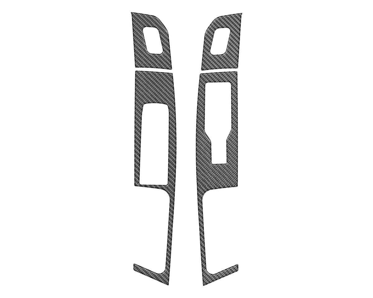 Tufskinz door switch accent overlays for Ford F-150 and Super Duty