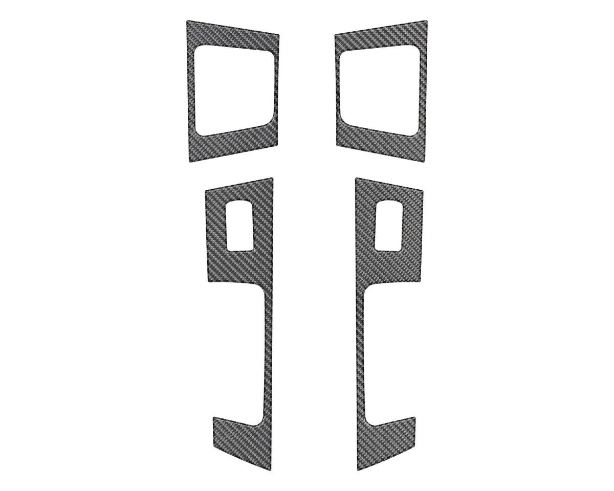 Tufskinz door switch accent overlays for Ford F-150 and Super Duty