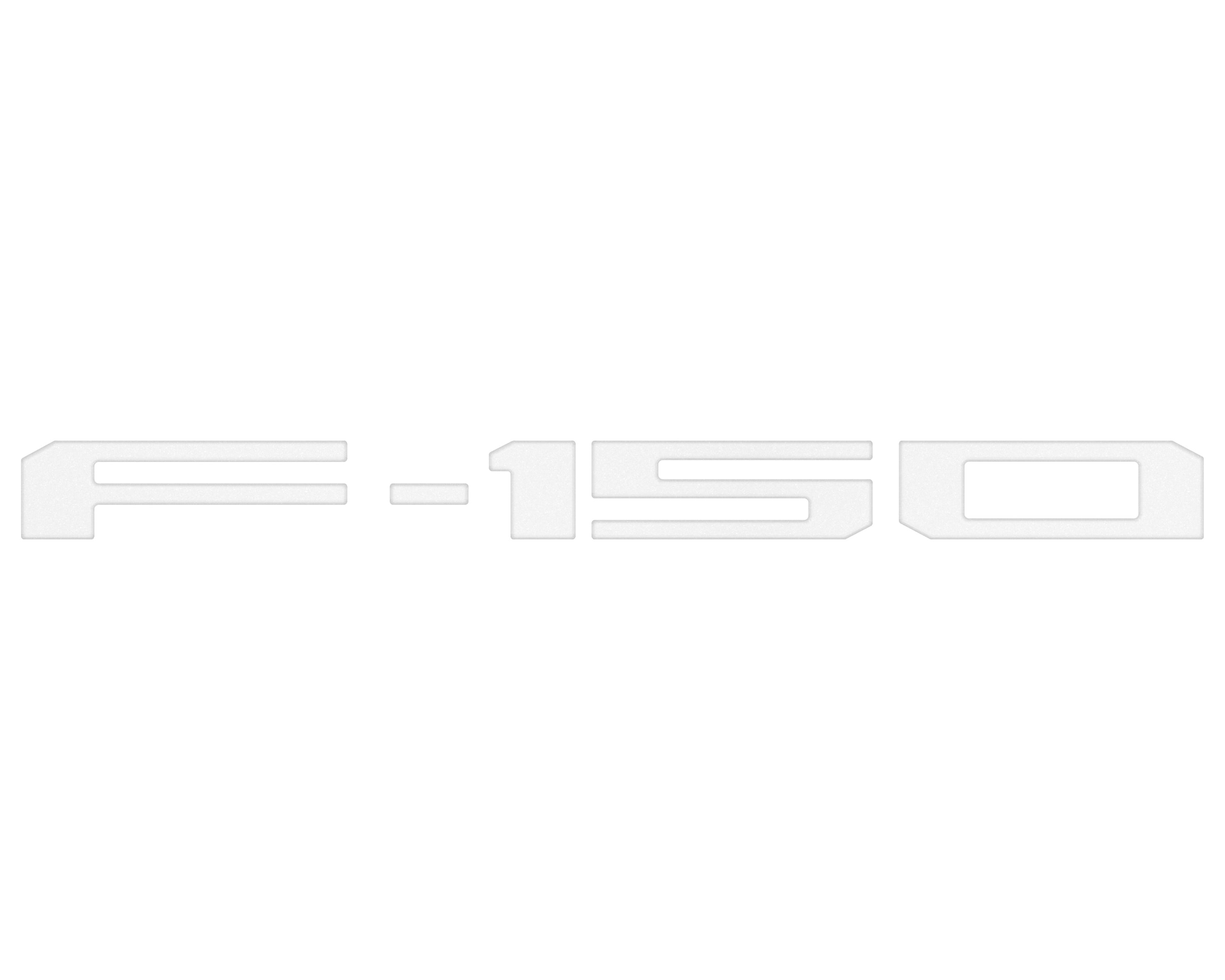 Tailgate Letter Inserts Fits 2021-2026 Ford F-150