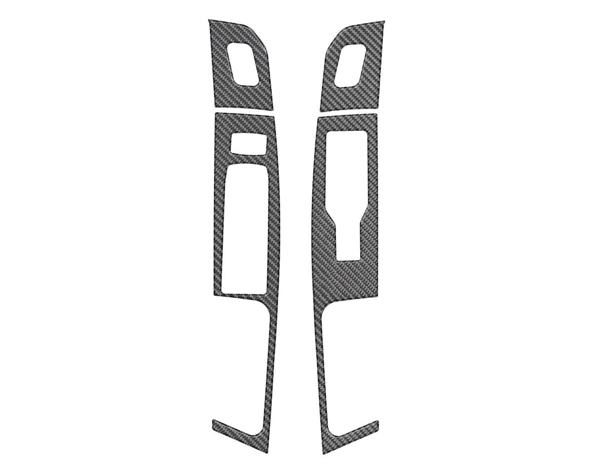 Tufskinz door switch accent overlays for Ford F-150 and Super Duty