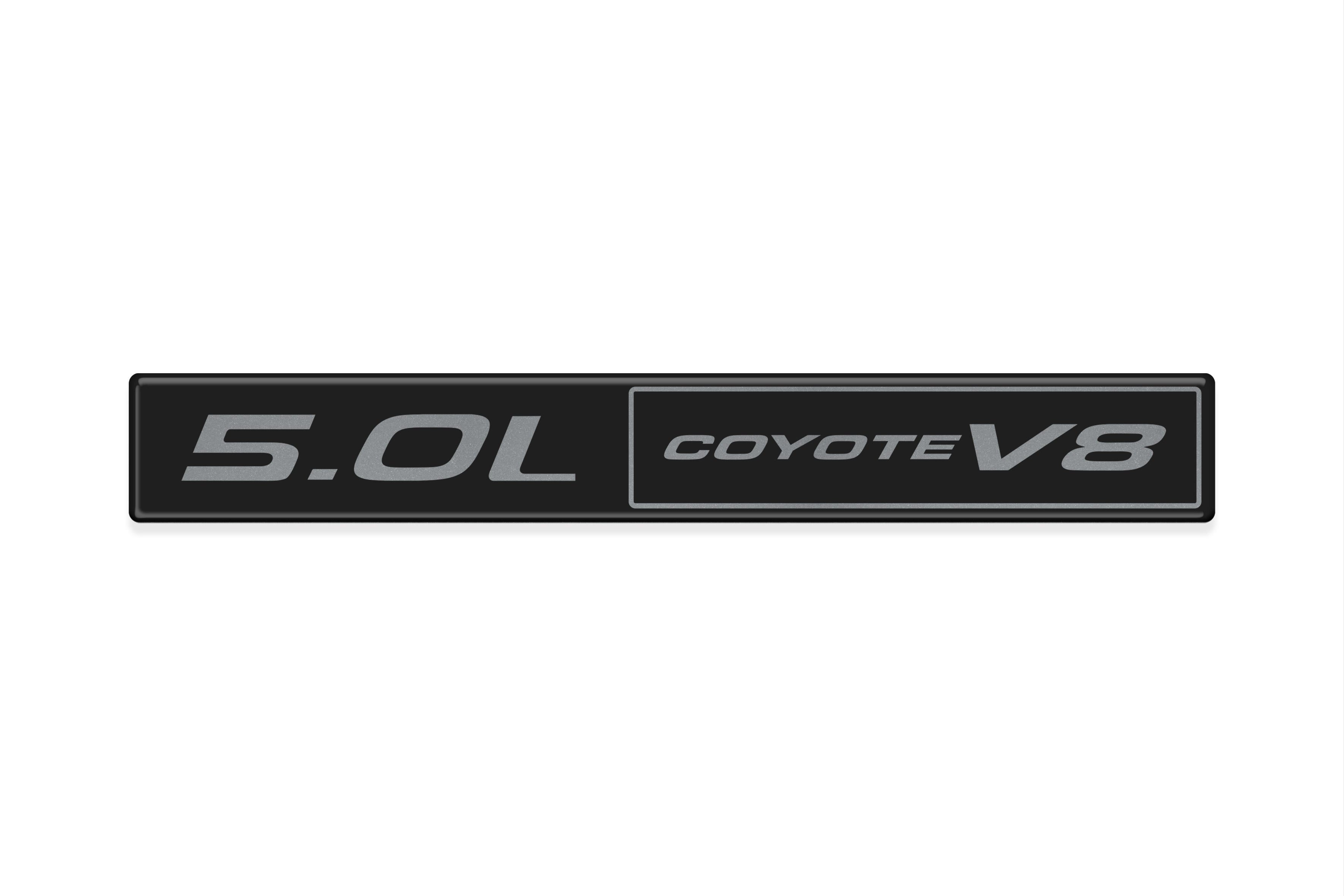 5.0L Coyote V8 Badge Fits Any Ford Model