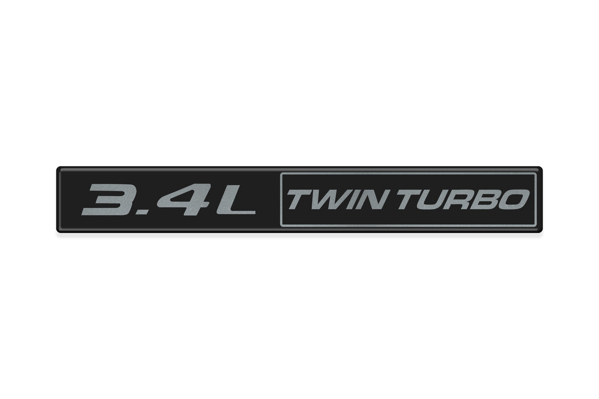 Tufskinz engine badge for Toyota Tundra 2004-2026